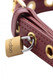 Strict Leather Burgundy Locking Collar by XR Brands - view 3