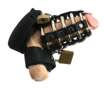 Strict Leather Gates Of Hell Chastity Device Adult Sex Toys