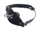 Eyelet Ball Gag Black Leather O/S by XR Brands - view 2