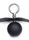 Eyelet Ball Gag Black Leather O/S by XR Brands - view 4