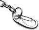 Hitch Metal Testicle Stretcher With Chains by XR Brands - view 3