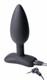 Bum Shock E-Stim Silicone Anal Plug Black by XR Brands - view 4
