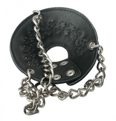 Strict Leather Parachute Testicle Stretcher Spikes - Black by XR Brands