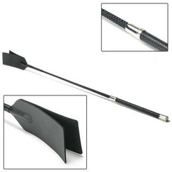 Strict Leather Hog Crop With Leather Handle by XR Brands