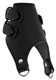 Strict Leather Double Weight Testicle Stretcher Black by XR Brands - view 2