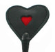 Heart Tip Crop Black with Red Detail by XR Brands - Product SKU CNVXR -AB835