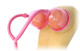 Pink Breast Pumps by XR Brands - Product SKU CNVXR -AC362