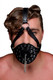 Strict Open Mouth Head Harness Black O/S by XR Brands - Product SKU CNVXR -AE910