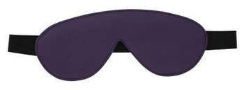 Blindfold Padded Leather - Purple And Black Best Sex Toy