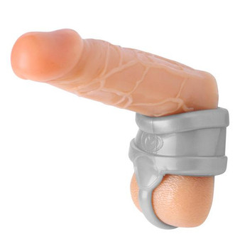 Ball Barrel Divided Scrotum Stretcher by XR Brands