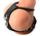XR Brands Rubber Cock Ring Harness - Product SKU CNVXR-AA789-RUBBER