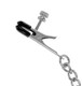 Breathable Ball Gag With Nipple Clamps by XR Brands - view 3