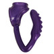 The Duke Cock And Ball Ring With Anal Plug -purple by Curve Toys - Product SKU CNVXR -CN -16 -0643 -75