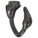 The Earl Cock And Ball Ring With Anal Plug -black by Curve Toys - Product SKU CNVXR -CN -16 -0648 -05