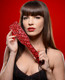 Crimson Tied Steel Enforced Spanking Paddle Red by XR Brands