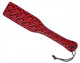 Crimson Tied Steel Enforced Spanking Paddle Red by XR Brands - view 4