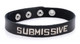 Leather ID Collars Submissive by XR Brands