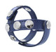 Blue Leather Cock And Ball Harness by XR Brands - Product SKU CNVXR -AC333