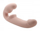 10X Evoke Ergo Fit Inflatable & Vibrating Strapless Strap-On Beige by XR Brands - view 3