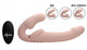 10X Evoke Ergo Fit Inflatable & Vibrating Strapless Strap-On Beige by XR Brands - view 4