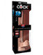 King Penis Triple Density 12 inches Dildo with Balls Beige by Pipedream Products - view 2