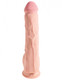 King Penis Triple Density 12 inches Dildo with Balls Beige by Pipedream Products - view 4
