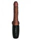 King Penis Plus 7.5in Thrusting Penis W/ Balls Brown by Pipedream Products - view 2