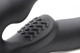 Evoke Super Charged Black Vibrating Strapless Strap On Black by XR Brands - Product SKU XRAF624BLK