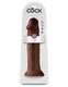 King Cock 14 inches Dildo - Brown by Pipedream - Product SKU PD554029