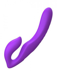 Fantasy For Her Ultimate Strapless Strap On Vibrator Purple by Pipedream Products