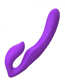 Fantasy For Her Ultimate Strapless Strap On Vibrator Purple by Pipedream Products