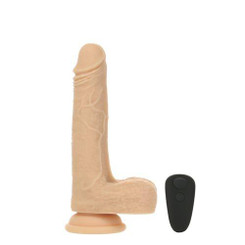 Naked Addiction 7.5 The Freak Vibrating Rotating & Thrusting Dong Vanilla inches Adult Sex Toys