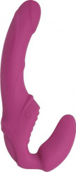 The Eves Vibrating Strapless Strap On Pink Sex Toy For Sale