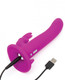 Love Honey Happy Rabbit Vibrating Strap On Harness Set Purple - Product SKU LH74312