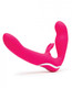 Happy Rabbit Rechargeable Pink Vibrating Strapless Strap On by LoveHoney