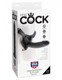 King Cock Strap On Harness 9 inches Dildo Black by Pipedream - Product SKU PD562423