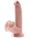 Pipedream Products King Cock Triple Density Plus 8in Cock W/ Swinging Balls - Product SKU PD573121