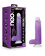 Neo Elite Encore 8 Vibrating Dildo Purple inches by Blush Novelties