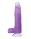 Neo Elite Encore 8 Vibrating Dildo Purple inches by Blush Novelties - view 2