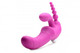 Strap U Regal Rider Vibrating Strapless Strap On Triple G Dildo by XR Brands - Product SKU XRAF468