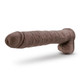 Au Naturel Daddy 14 inches Dildo Chocolate Brown by Blush Novelties - view 2