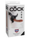 King Erection Strap On Harness With 8 Inches Penis Tan by Pipedream Products - view 2