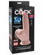 King Cock Triple Density Plus 7in Cock W/ Swinging Balls Adult Sex Toy