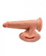 King Cock Plus 7 In Triple Density Cock W/ Swinging Balls Tan by Pipedream Products - Product SKU PD573022