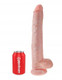 King Cock 14 inches Cock - Beige Sex Toy