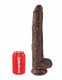 King Penis 14 inches Penis - Brown by Pipedream Products