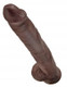 King Cock 14 inches Cock - Brown by Pipedream - Product SKU PD553429