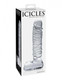 Icicles No. 63 Textured Glass Dildo With Balls 8.5 inches - Clear by Pipedream Products - view 2
