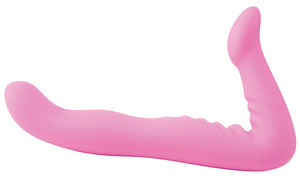 Silicone Strapless Strap On Pink Adult Toys