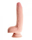 King Cock Triple Density 9 inches Cock, Balls Beige Best Sex Toy